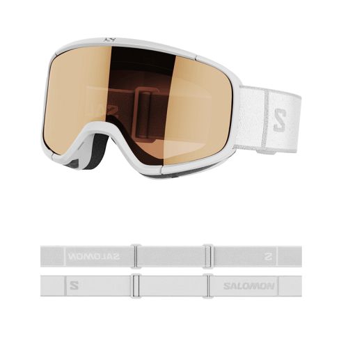 Hvid Aksium skibrille Salomon