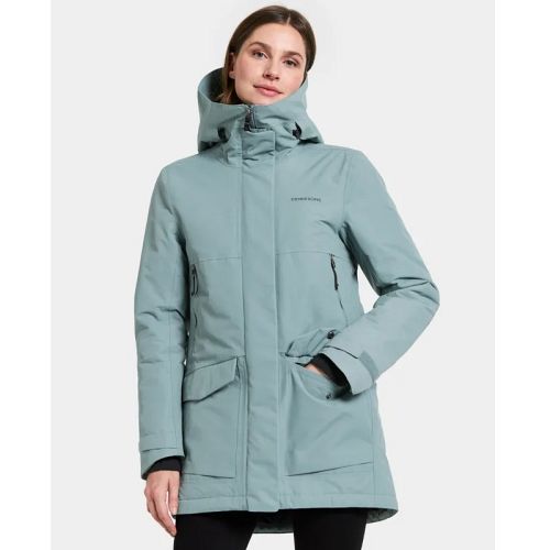 Blå dame  parka 