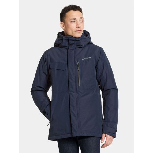 Blå herre parka 