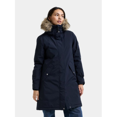 Lang Didriksons Erna dameparka i profil for at vise jakkens snit