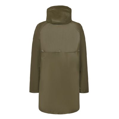Lang unisex regnjakke 