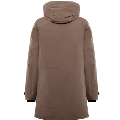 Didriksons Hektor USX herreparka vinterjakke i farven mocha brown set bagfra