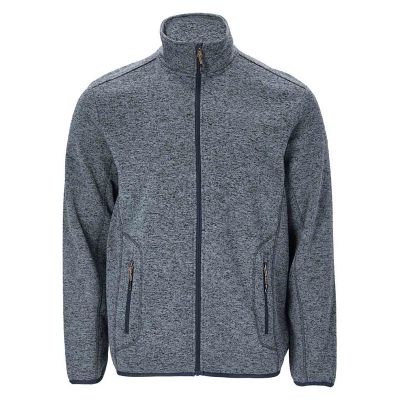 Grå blå herre fleece