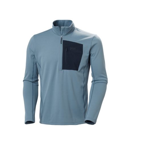 Blå fleece midlayer 