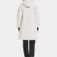 Hvid dame parka 