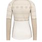 Bagfra af  lys Kari Traa Vilma midlayer i 100% merinould. Bluse med rund hals 