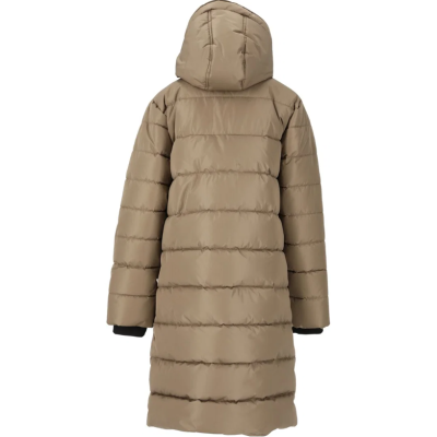 Taupefarvet Whistler Amaret JR junior parka jakke set bagfra
