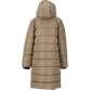 Taupefarvet Whistler Amaret JR junior parka jakke set bagfra