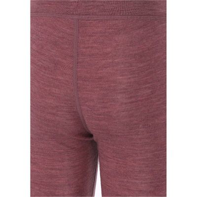 Nærbillede af stoffet på det lilla ZigZag Beta merino uld sæt til børn