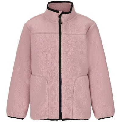 Lys lilla ZigZag Root teddyfleece trøje til børn