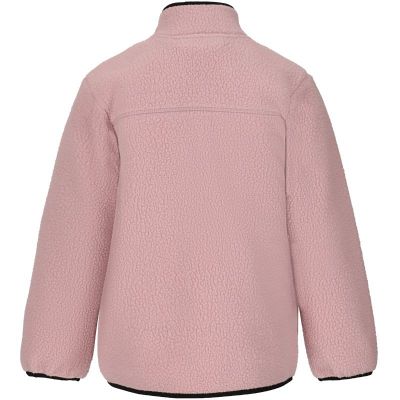 Lys lilla ZigZag Root teddyfleecejakke set bagfra