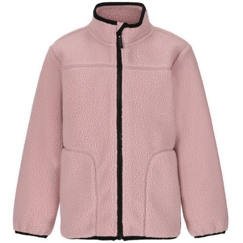 Lys lilla ZigZag Root teddyfleece trøje til børn
