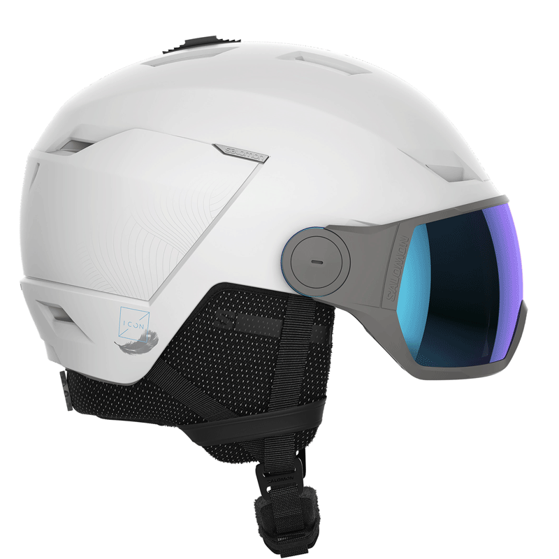 Tilbud på skihjelm | Salomon Icon LT Visor | dame skihjelm visir